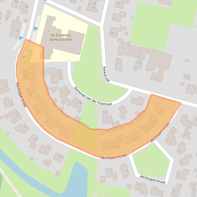 Kaart van postcodegebied 4281ME.