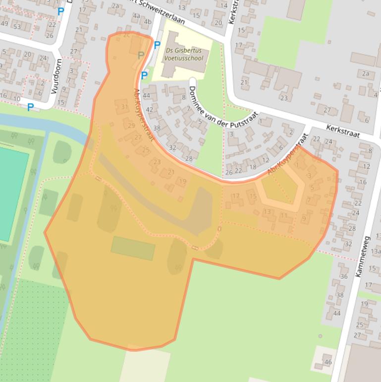 Kaart van postcodegebied 4281MG.