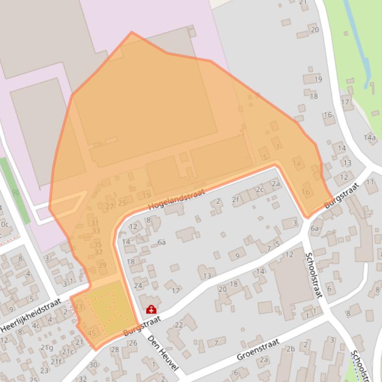 Kaart van postcodegebied 4283GJ.