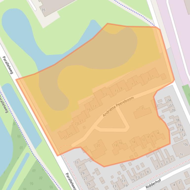 Kaart van postcodegebied 4283GP.