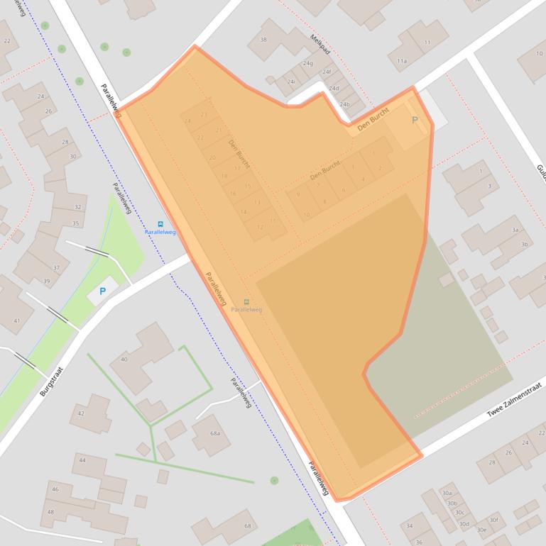 Kaart van postcodegebied 4283HA.