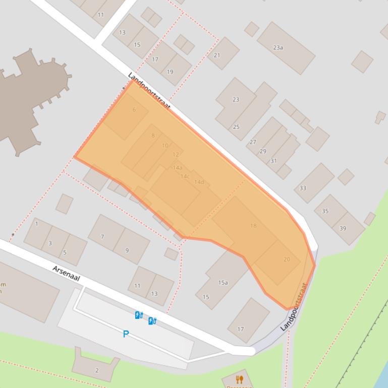 Kaart van postcodegebied 4285AS.