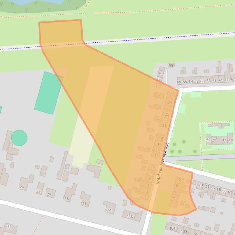 Kaart van postcodegebied 4285BV.