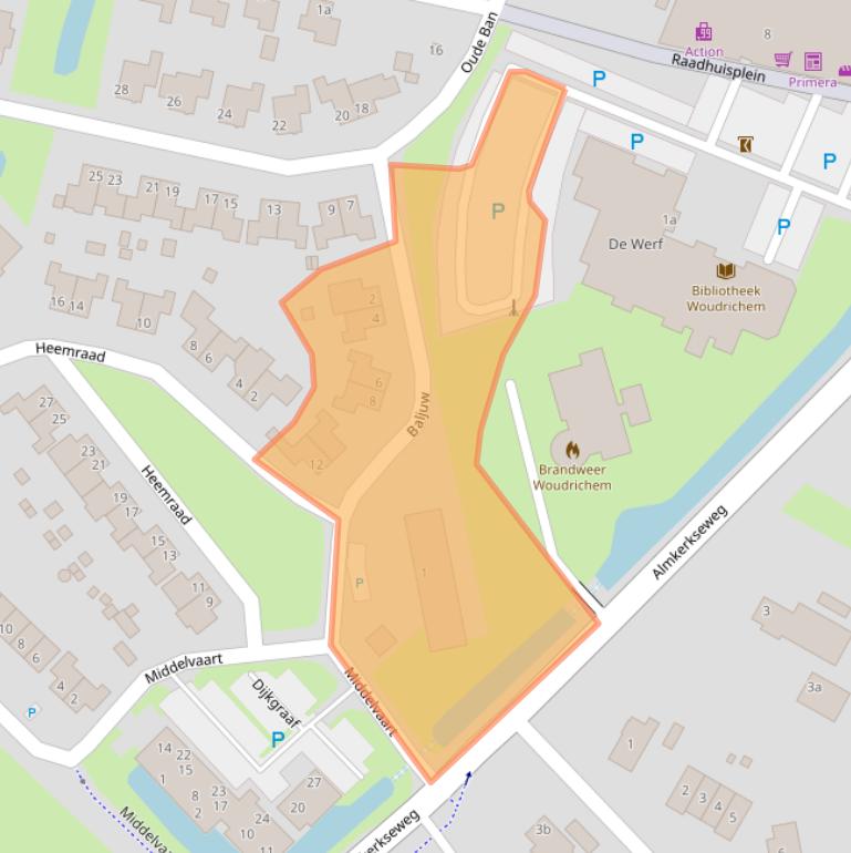 Kaart van postcodegebied 4285TE.