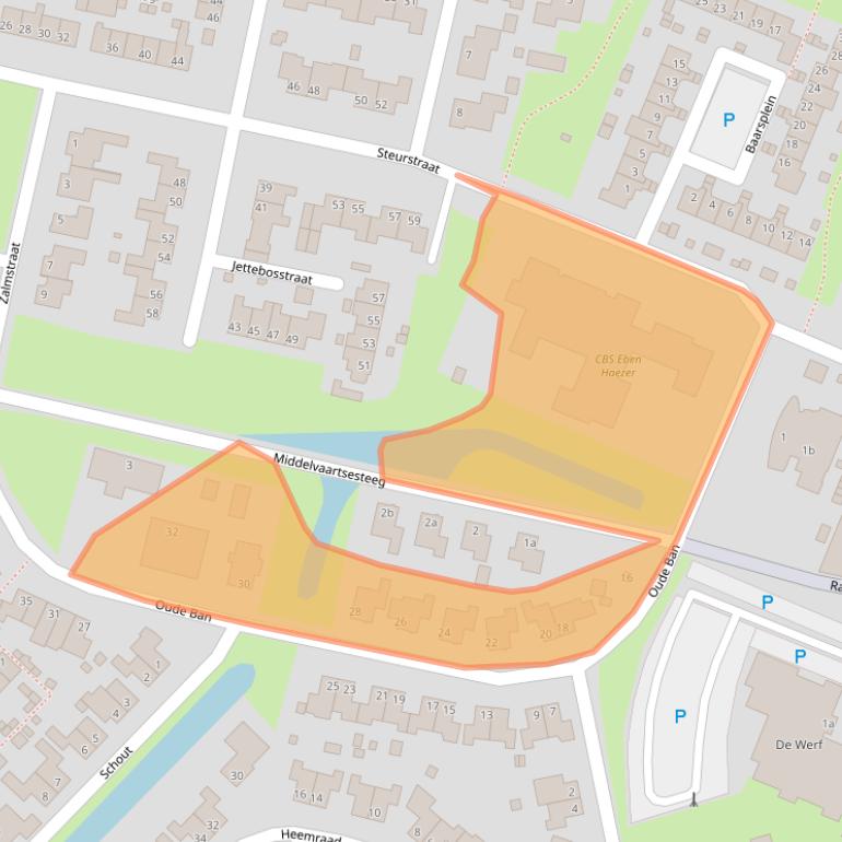 Kaart van postcodegebied 4285TH.