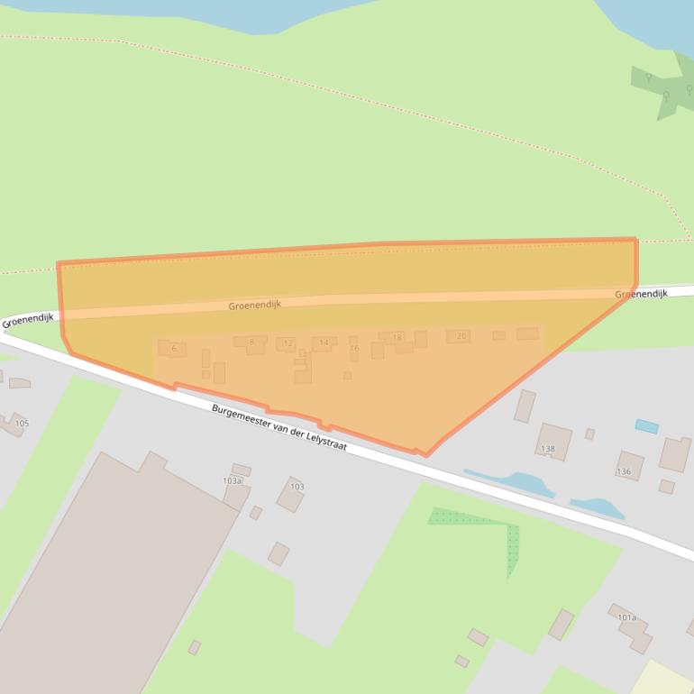 Kaart van postcodegebied 4285WB.