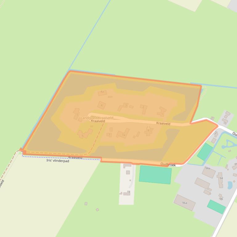 Kaart van postcodegebied 4285WM.