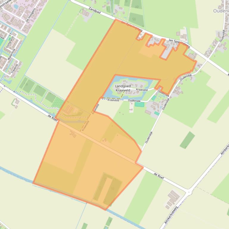 Kaart van postcodegebied 4285WR.