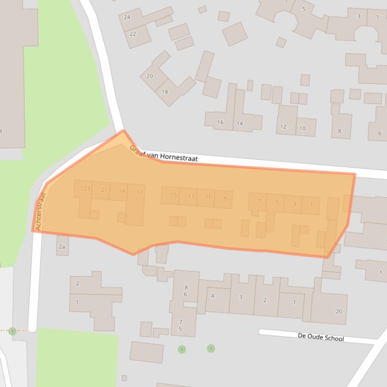 Kaart van postcodegebied 4286AG.