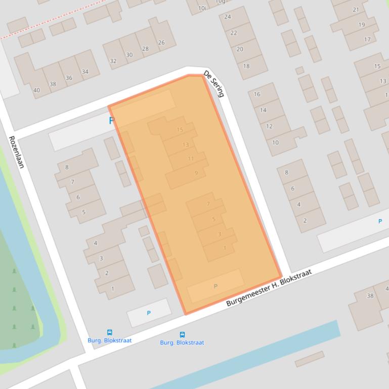 Kaart van postcodegebied 4286CK.