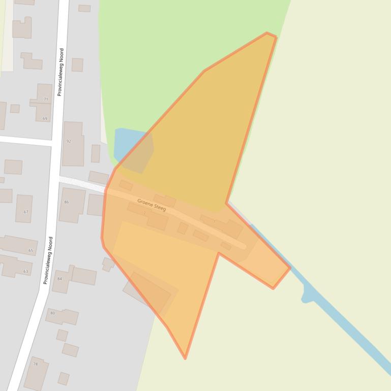 Kaart van postcodegebied 4286ER.