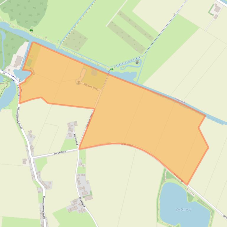 Kaart van postcodegebied 4286EZ.