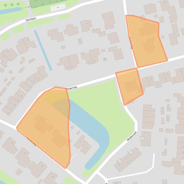 Kaart van postcodegebied 4286GA.