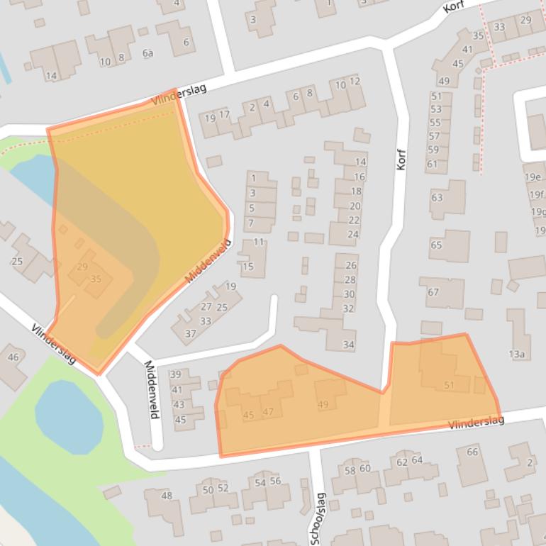 Kaart van postcodegebied 4286GB.