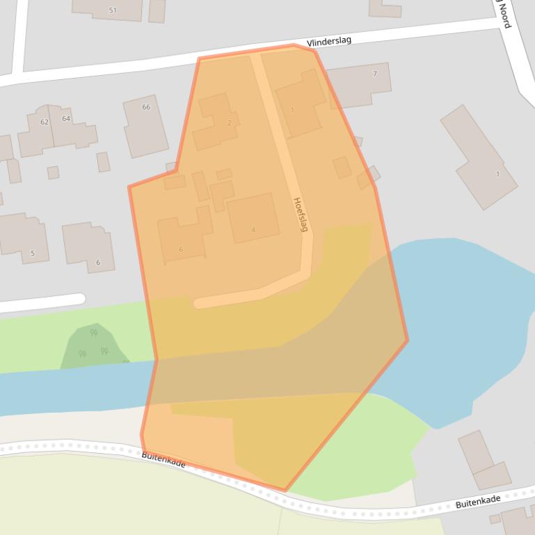 Kaart van postcodegebied 4286GD.