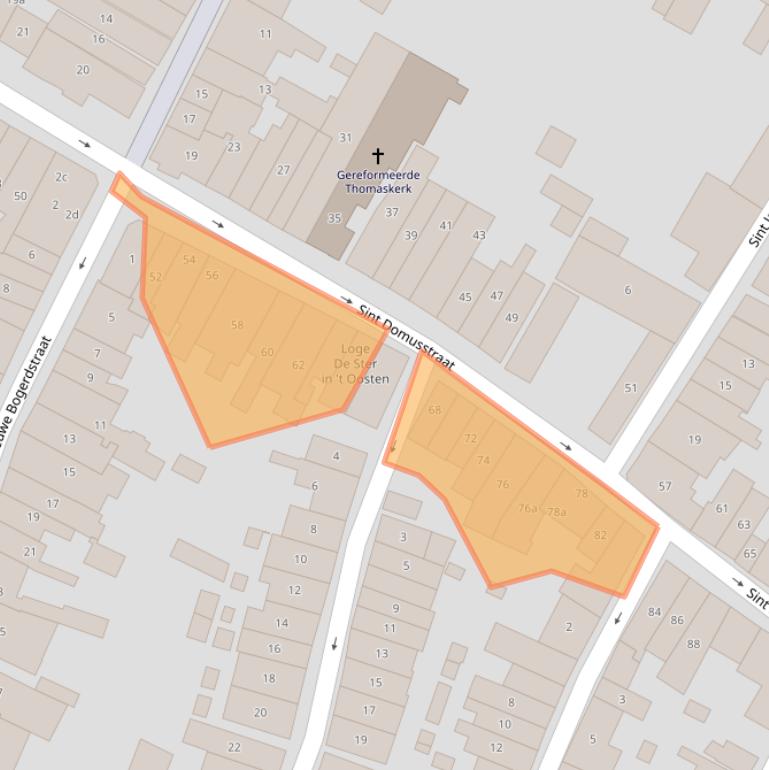 Kaart van postcodegebied 4301CR.