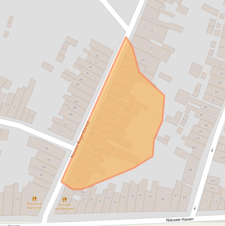 Kaart van postcodegebied 4301CW.