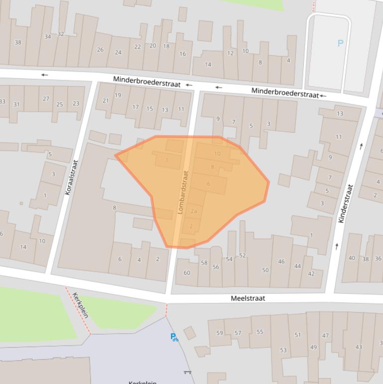 Kaart van postcodegebied 4301EM.