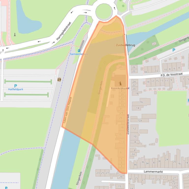 Kaart van postcodegebied 4301GS.