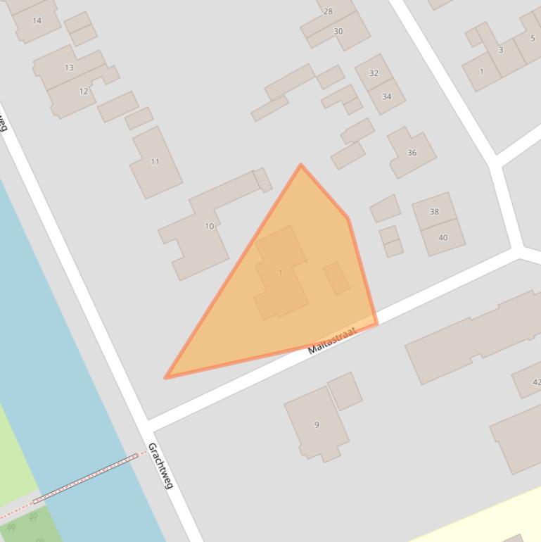 Kaart van postcodegebied 4301KS.