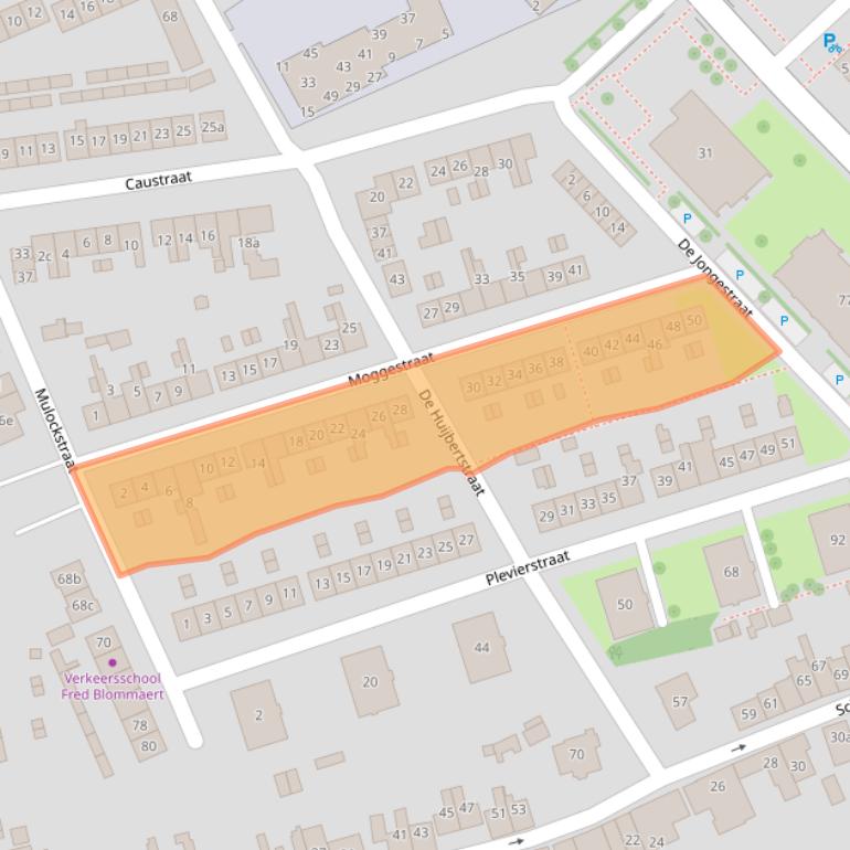 Kaart van postcodegebied 4301LG.