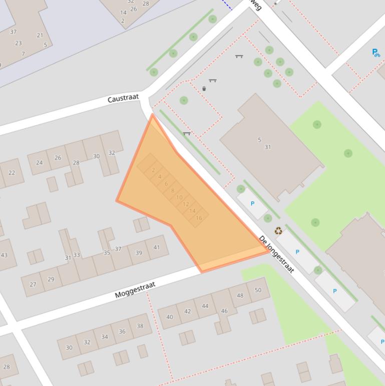 Kaart van postcodegebied 4301LP.