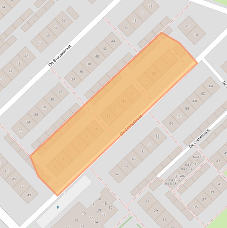 Kaart van postcodegebied 4301MH.