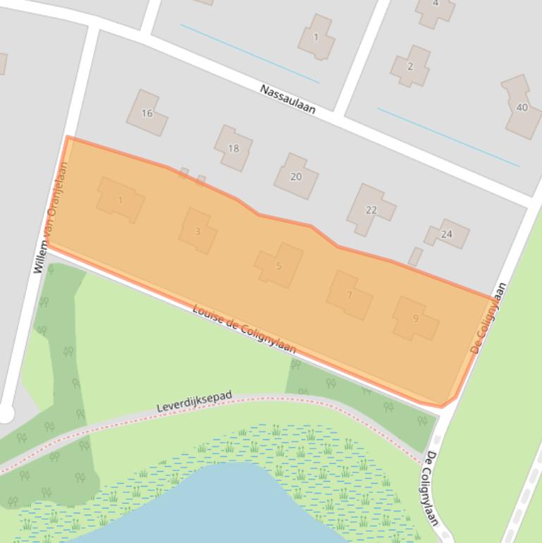 Kaart van postcodegebied 4301MZ.