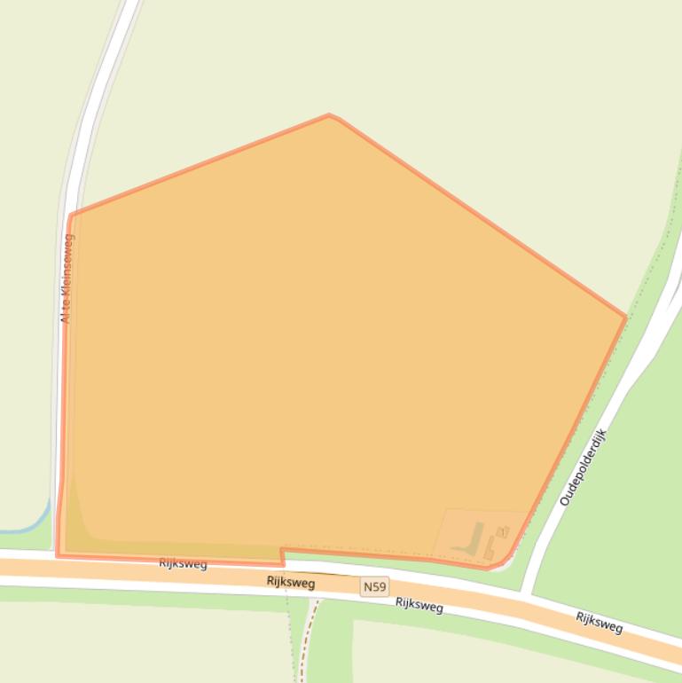 Kaart van postcodegebied 4301PA.