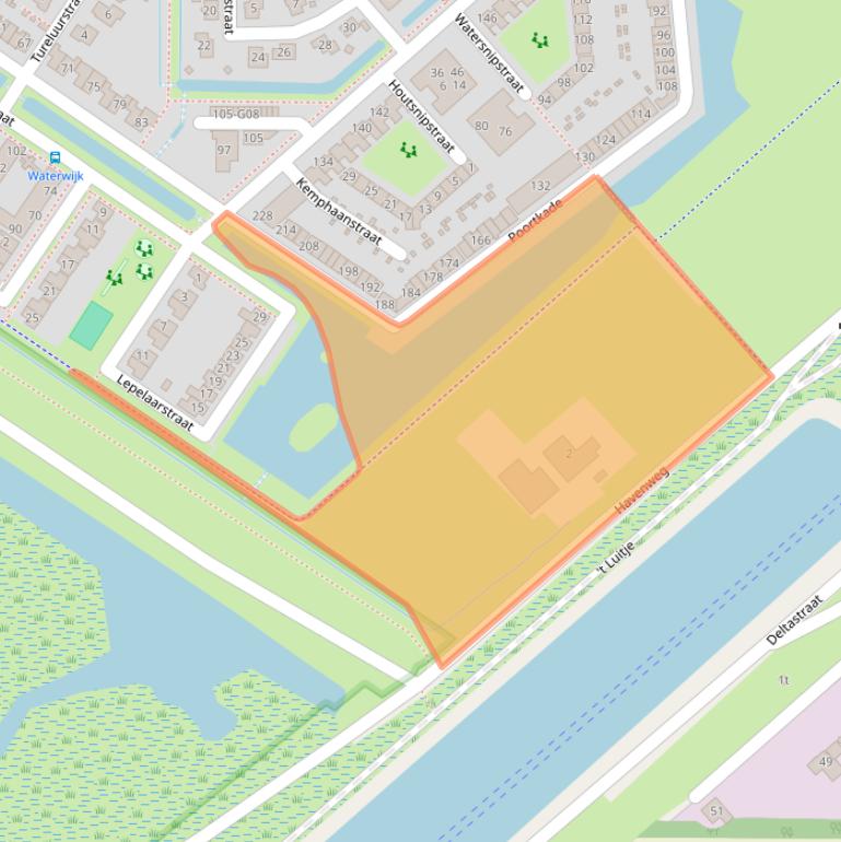 Kaart van postcodegebied 4301SK.