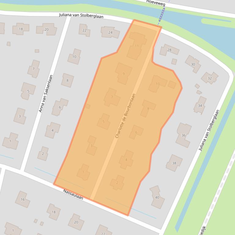 Kaart van postcodegebied 4303AE.