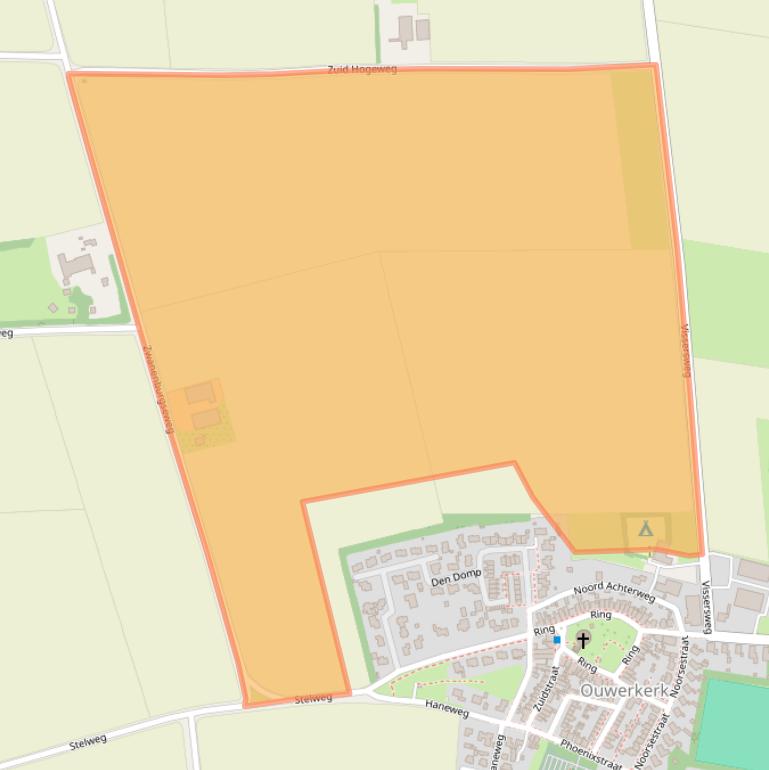 Kaart van postcodegebied 4305NK.