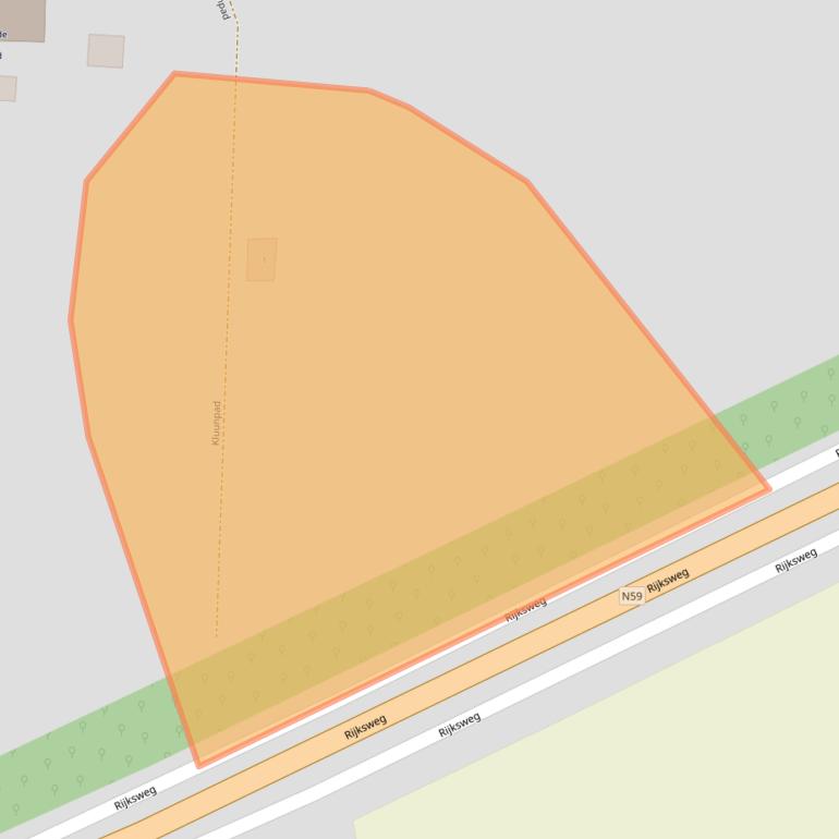 Kaart van postcodegebied 4306AN.