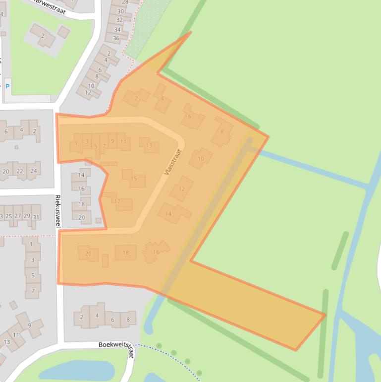 Kaart van postcodegebied 4311CR.