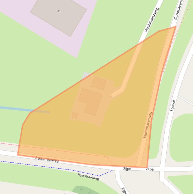 Kaart van postcodegebied 4311RP.