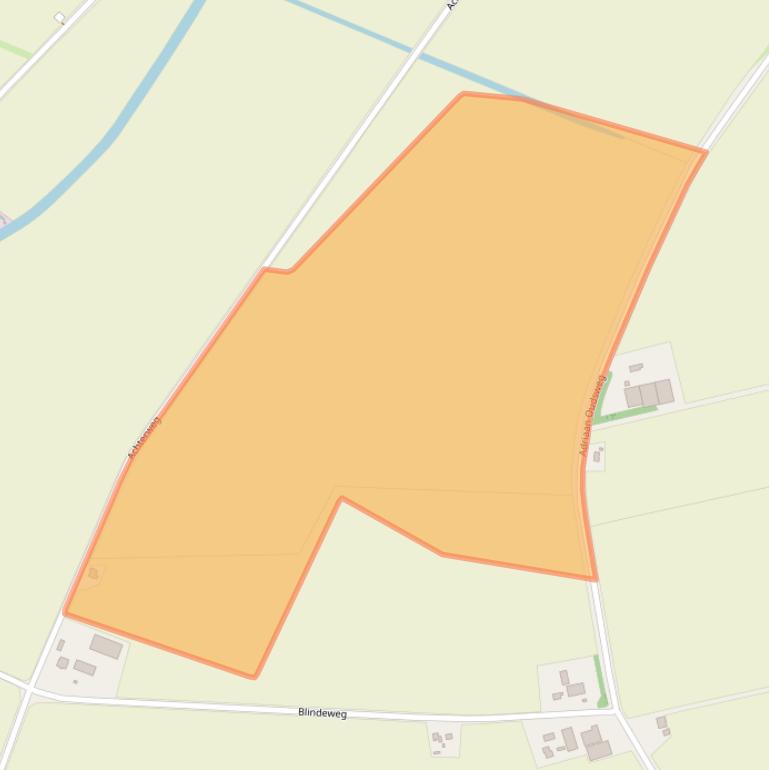 Kaart van postcodegebied 4315CK.