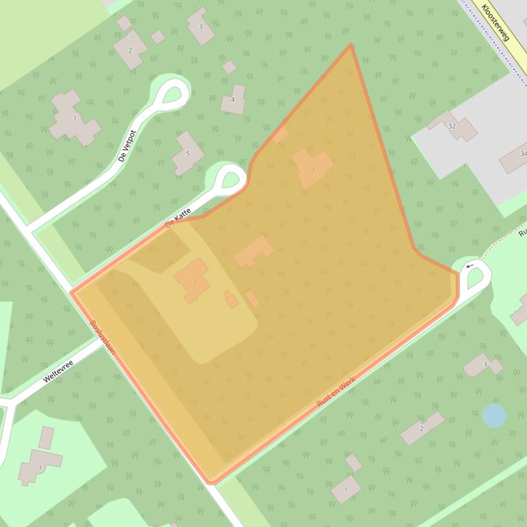 Kaart van postcodegebied 4317MH.