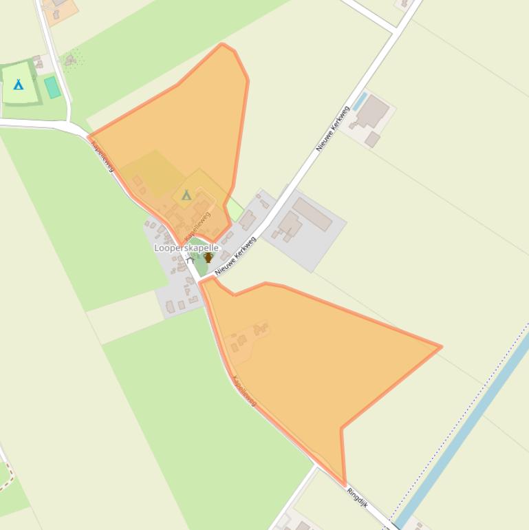 Kaart van postcodegebied 4322NG.