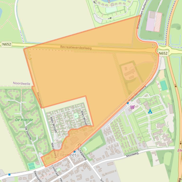 Kaart van postcodegebied 4323LB.
