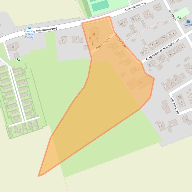 Kaart van postcodegebied 4323LE.