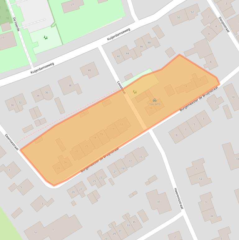 Kaart van postcodegebied 4323LH.