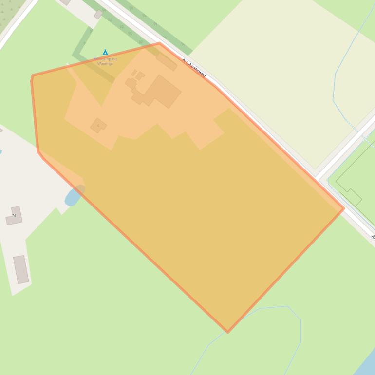 Kaart van postcodegebied 4328EP.