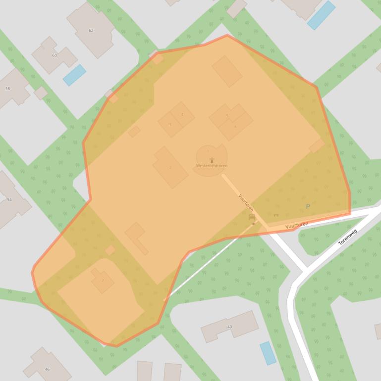 Kaart van postcodegebied 4328KG.