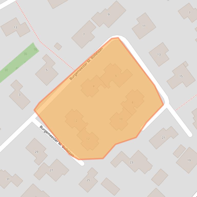 Kaart van postcodegebied 4328LV.