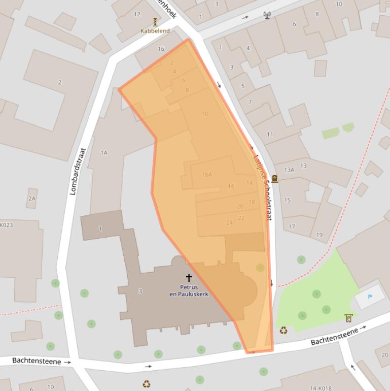 Kaart van postcodegebied 4331BR.