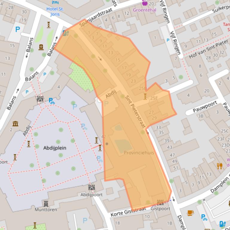 Kaart van postcodegebied 4331ET.