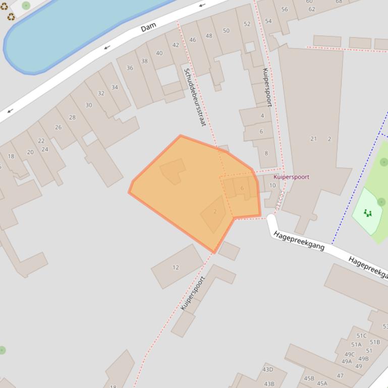 Kaart van postcodegebied 4331GT.