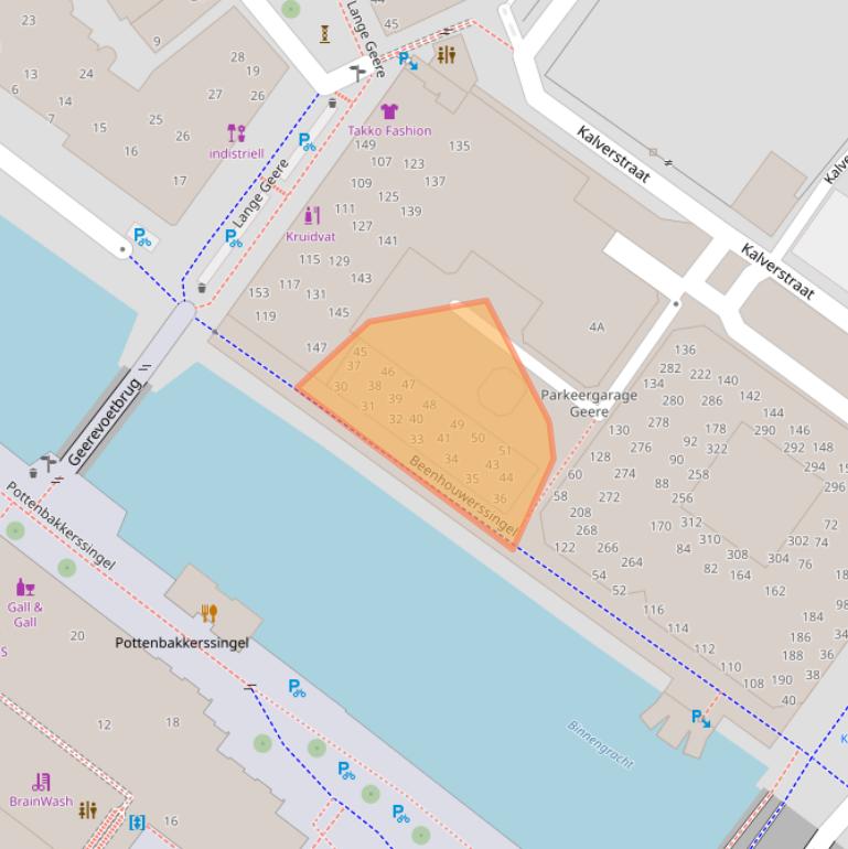 Kaart van postcodegebied 4331ME.