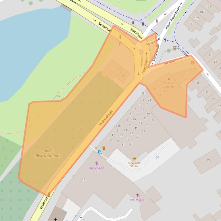 Kaart van postcodegebied 4331NP.