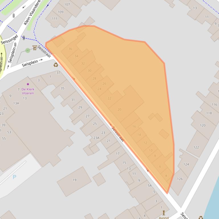 Kaart van postcodegebied 4331NS.